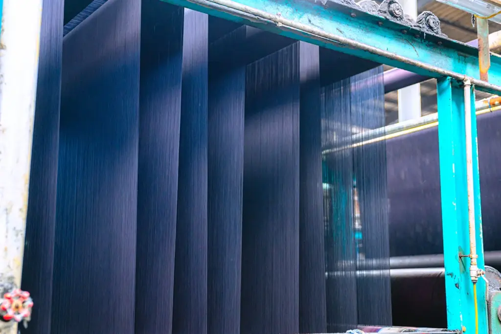 denim fabric processing for denim clothes