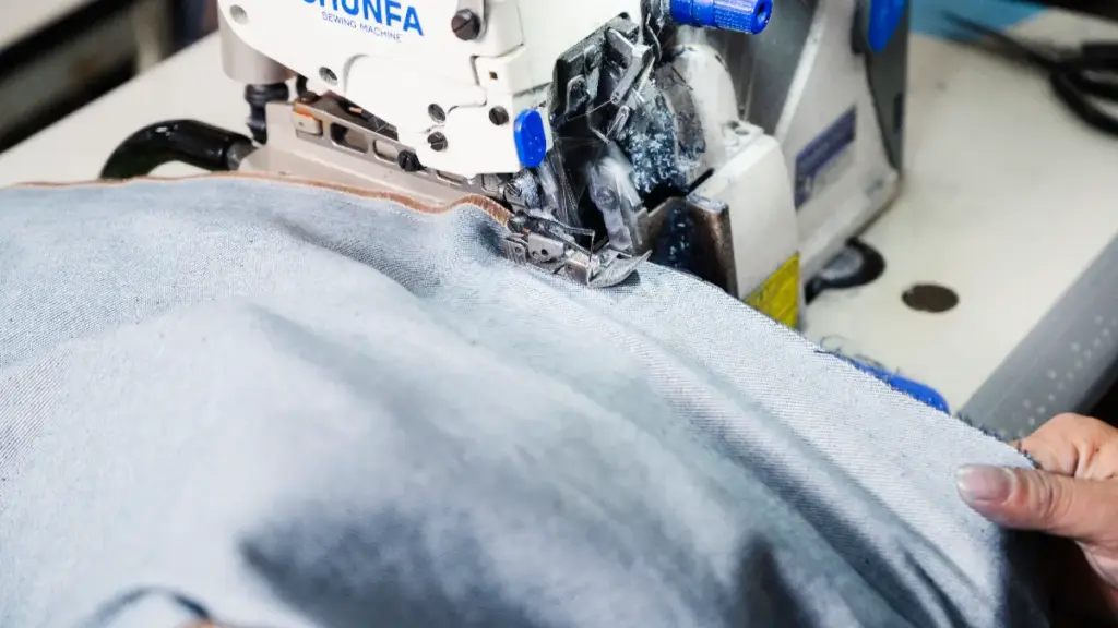 denim jeans cutting and sewing