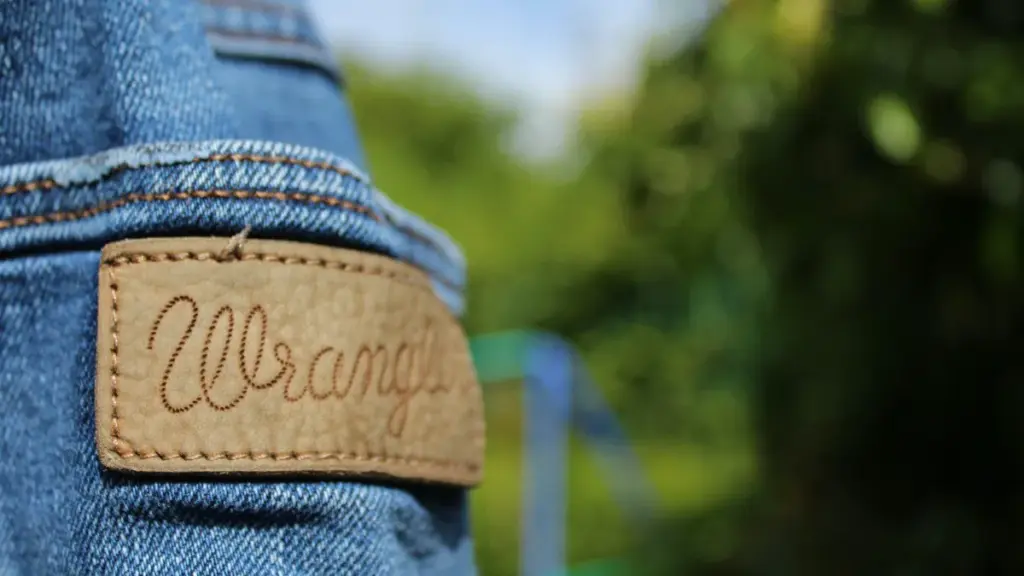 blue Wrangler denim Jeans