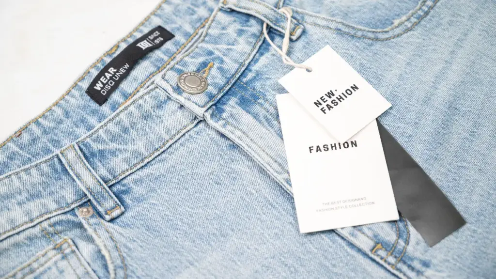denim jean label