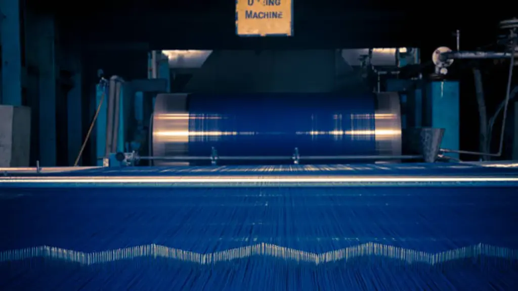 denim textile rope dyeing