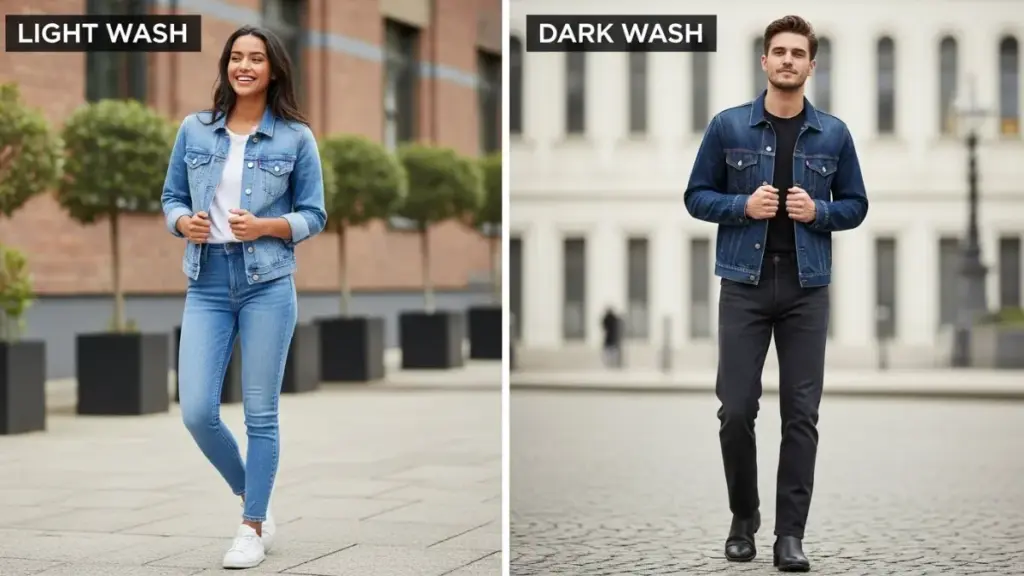 लाइट वॉश बनाम डार्क वॉश जींस