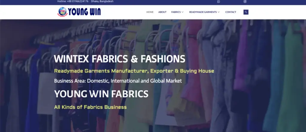 विनटेक्स फैब्रिक्स & पहनावा