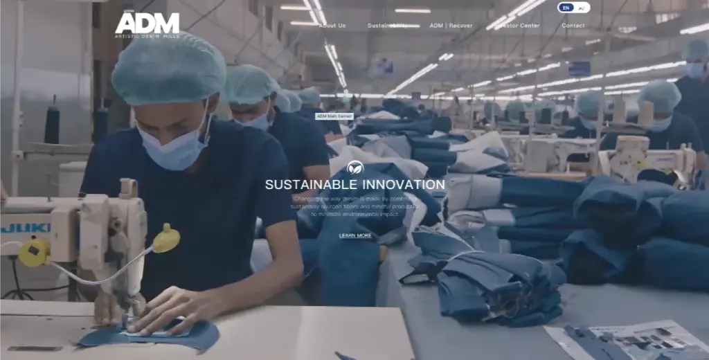 adm artistic denim mills