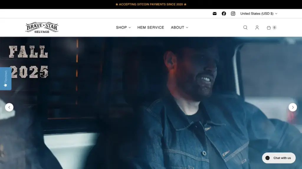 Сырой & Selvedge Denim Manufacturers Brave Star Selvedge