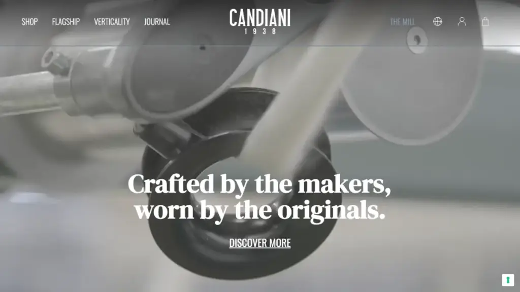 Сырой & Selvedge Denim Manufacturers Candiani