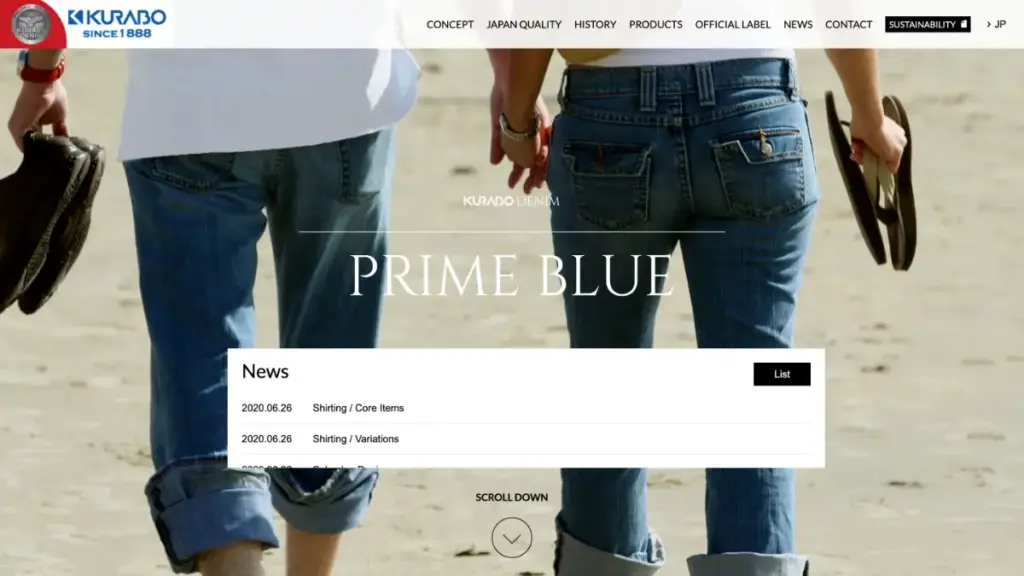 Сырой & Selvedge Denim Manufacturers Kurabo