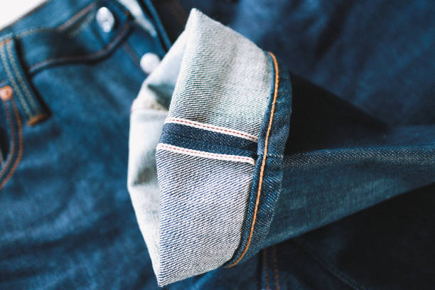 denim jeans close up