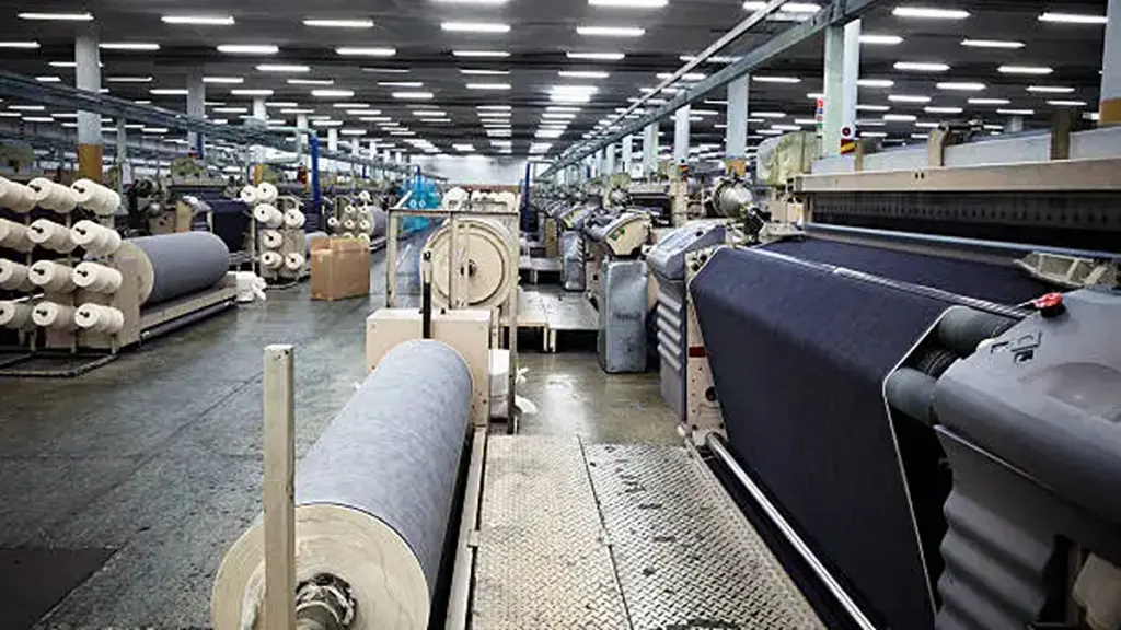 Denim Textile Industry Weaving Jeans Fabric